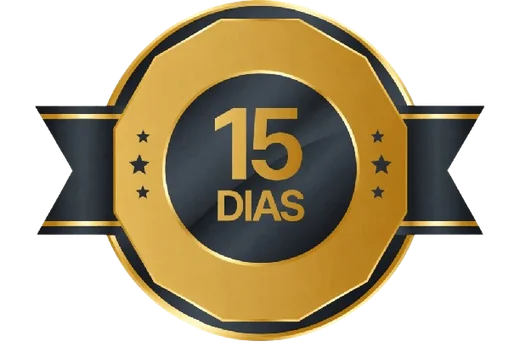 Selo de garantia de 15 dias