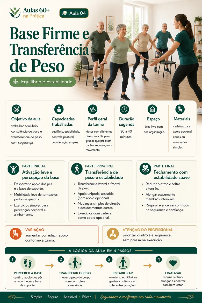 Aula 04: Base Firme e Transferência de Peso